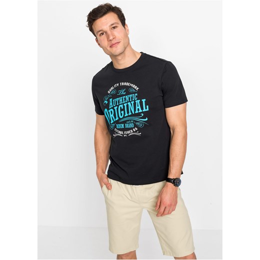 T-shirt (2 szt.) w wygodnym fasonie ze sklepu bonprix w kategorii T-shirty męskie - zdjęcie 170594898