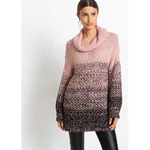 Sweter w cieniowanym kolorze ze sklepu bonprix w kategorii Swetry damskie - zdjęcie 170595776