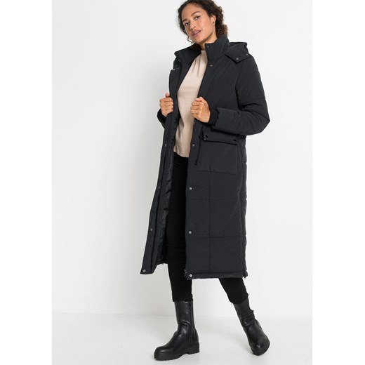 Płaszcz zimowy z zamkami po bokach ze sklepu bonprix w kategorii Płaszcze damskie - zdjęcie 170596056