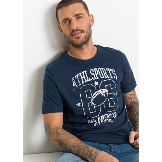 T-shirt (2 szt.) ze sklepu bonprix w kategorii T-shirty męskie - zdjęcie 170596878