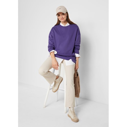 Bluza oversized z rozcięciem 48/50 bonprix
