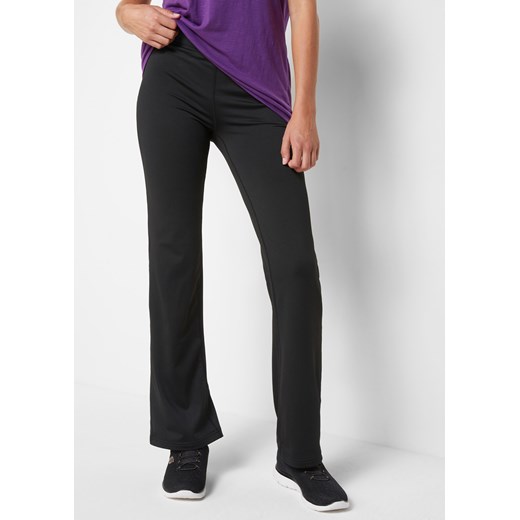 Legginsy sportowe termoaktywne, z poszerzanymi nogawkami ze sklepu bonprix w kategorii Spodnie damskie - zdjęcie 170598819