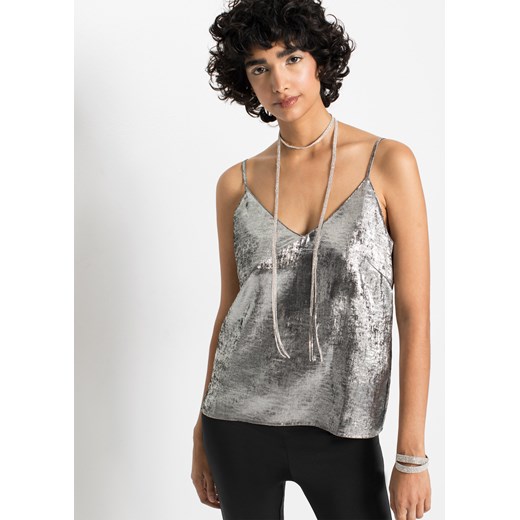 Top z połyskiem 48 bonprix