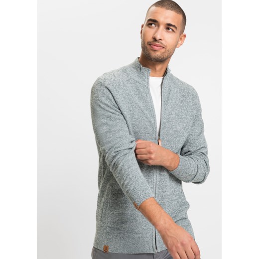 Sweter rozpinany ze sklepu bonprix w kategorii Swetry męskie - zdjęcie 170600355