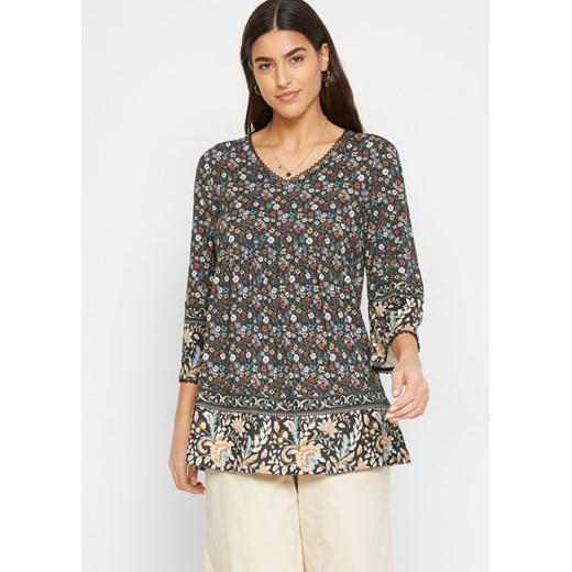Tunika shirtowa ze zrównoważonej wiskozy ze sklepu bonprix w kategorii Bluzki damskie - zdjęcie 170600708