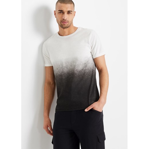 T-shirt Slim Fit ze sklepu bonprix w kategorii T-shirty męskie - zdjęcie 170601269