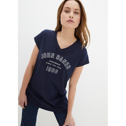 Długi shirt ze sklepu bonprix w kategorii Bluzki damskie - zdjęcie 170602906