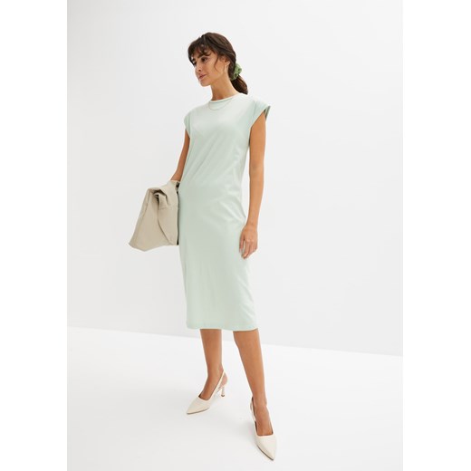 Sukienka shirtowa z bawełny organicznej ze sklepu bonprix w kategorii Sukienki - zdjęcie 170603465