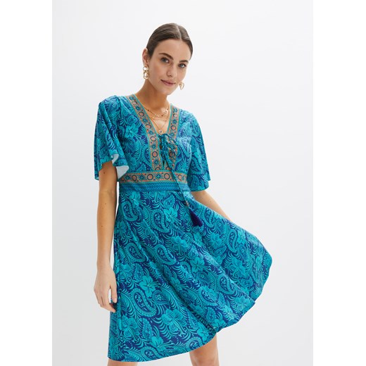 Sukienka z nadrukiem ze sklepu bonprix w kategorii Sukienki - zdjęcie 170603517