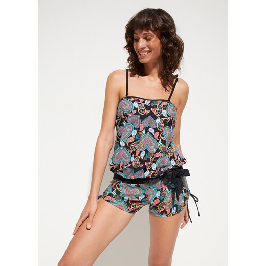 "Top plażowy tankini ""oversize""" 36 bonprix