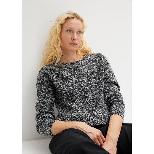 Sweter z okrągłym dekoltem ze sklepu bonprix w kategorii Swetry damskie - zdjęcie 170604776