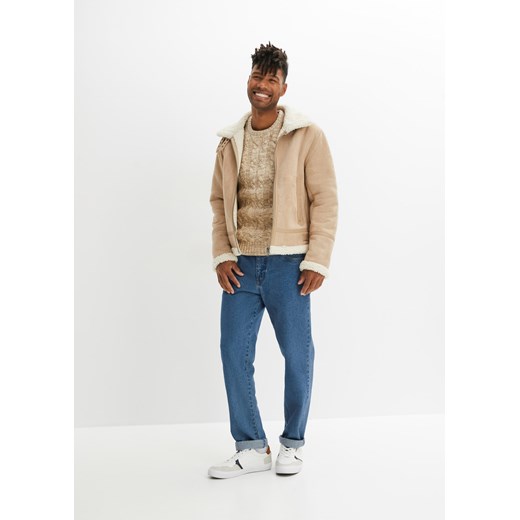 Sweter w warkocze 60/62 (XXL) okazyjna cena bonprix