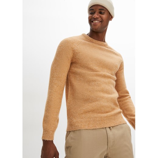 Sweter z miękkiego materiału ze sklepu bonprix w kategorii Swetry męskie - zdjęcie 170605697