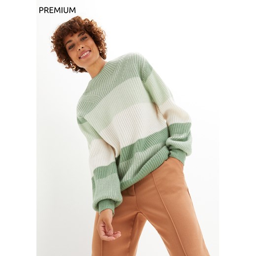 Sweter wełniany z domieszką materiału Good Cashmere Standard® ze sklepu bonprix w kategorii Swetry damskie - zdjęcie 170606516