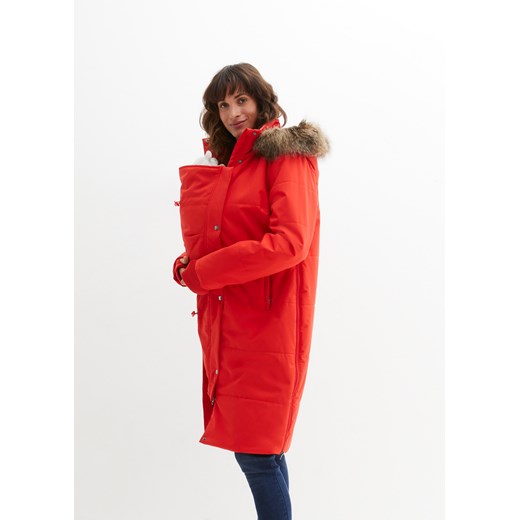 Płaszcz pikowany ciążowy / do noszenia z nosidełkiem ze sklepu bonprix w kategorii Kurtki ciążowe - zdjęcie 170607585