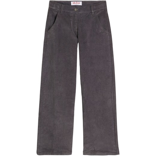 Spodnie dziewczęce sztruksowe ze sklepu bonprix w kategorii Spodnie dziewczęce - zdjęcie 170607756