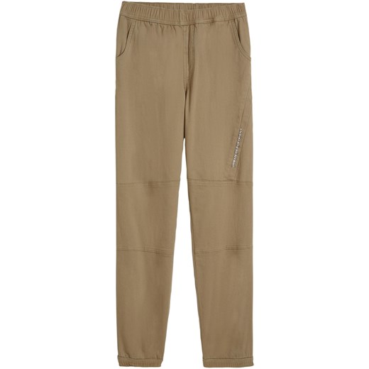 Spodnie chłopięce twillowe, z gumką w talii, Loose Fit ze sklepu bonprix w kategorii Spodnie chłopięce - zdjęcie 170607768