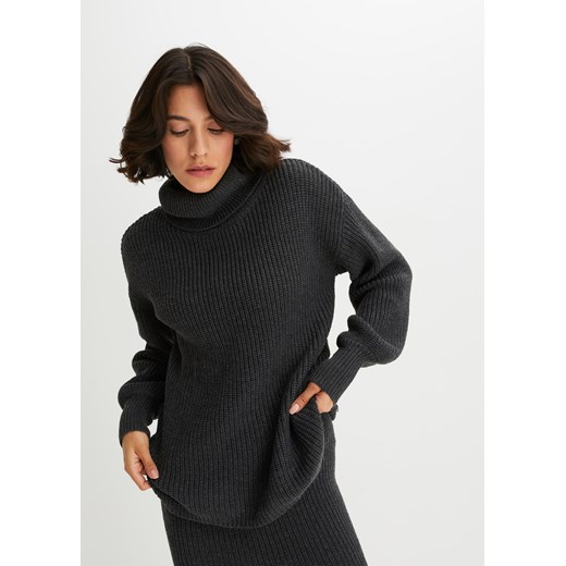 Sweter z golfem ze sklepu bonprix w kategorii Swetry damskie - zdjęcie 170607966