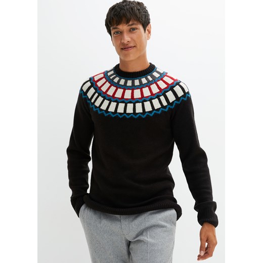 Sweter ze sklepu bonprix w kategorii Swetry męskie - zdjęcie 170608517