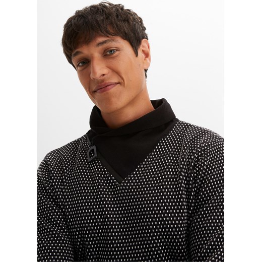 Sweter z szalowym kołnierzem 44/46 (S) bonprix okazja