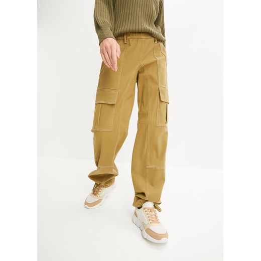 Spodnie bojówki ze sklepu bonprix w kategorii Spodnie damskie - zdjęcie 170609128