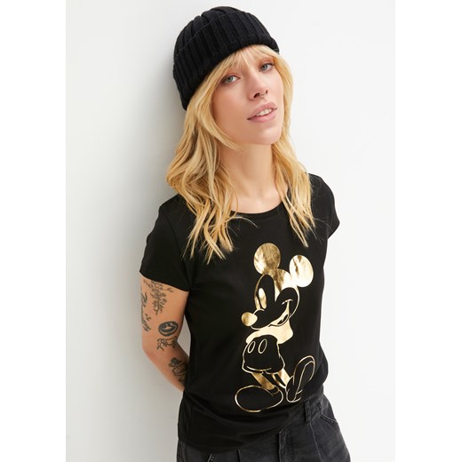 Shirt z nadrukiem Myszki Miki ze sklepu bonprix w kategorii Bluzki damskie - zdjęcie 170609647