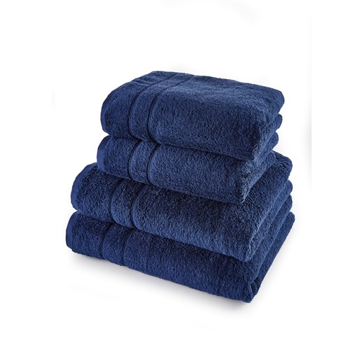 Komplet miękkich ręczników (4 części) ze sklepu bonprix w kategorii Ręczniki - zdjęcie 170609926