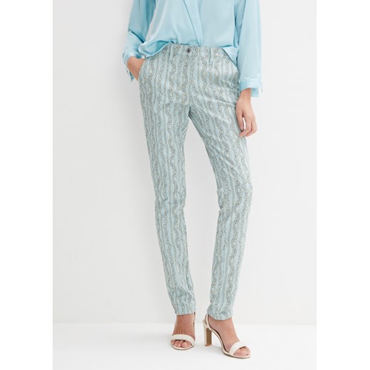 Spodnie ze stretchem ze sklepu bonprix w kategorii Spodnie damskie - zdjęcie 170610085