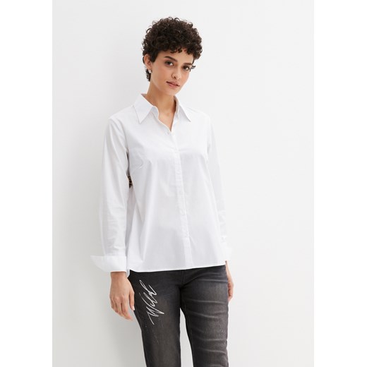 Bluzka koszulowa ze sklepu bonprix w kategorii Koszule damskie - zdjęcie 170610099