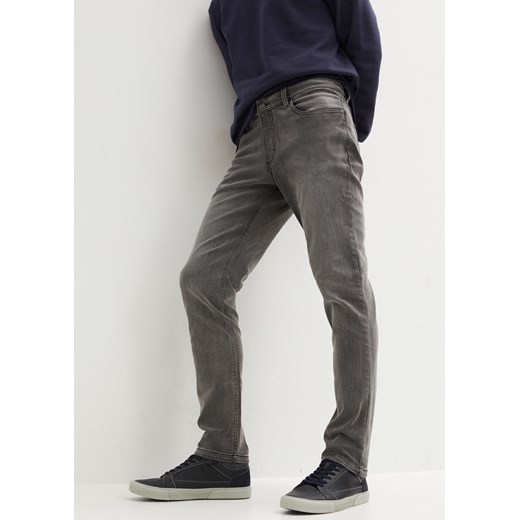 Dżinsy ze stretchem Slim Fit Straight ze sklepu bonprix w kategorii Jeansy męskie - zdjęcie 170612118