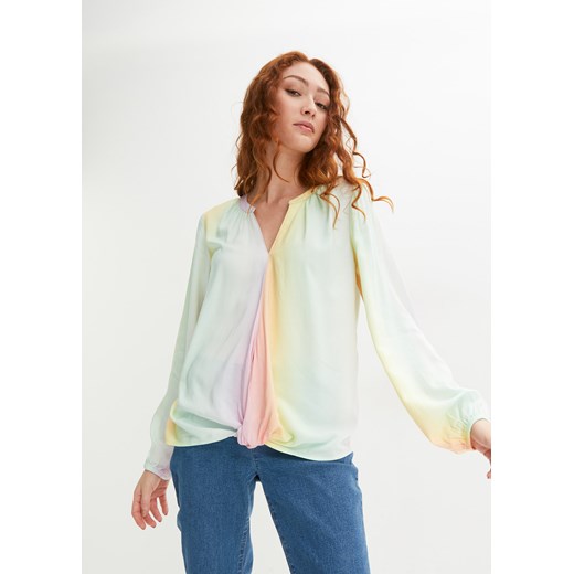 Bluzka w cieniowanych kolorach ze sklepu bonprix w kategorii Bluzki damskie - zdjęcie 170612567