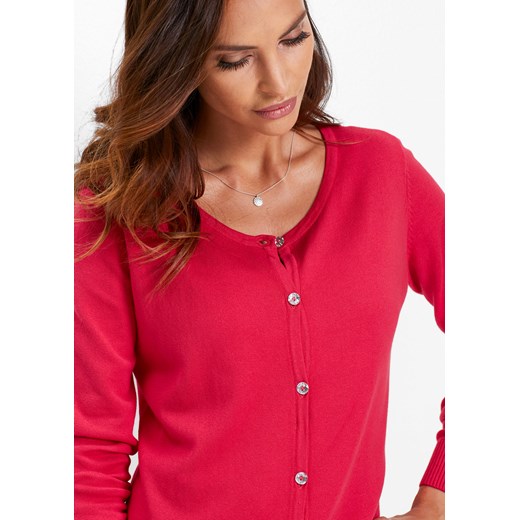 Sweter rozpinany 52/54 bonprix