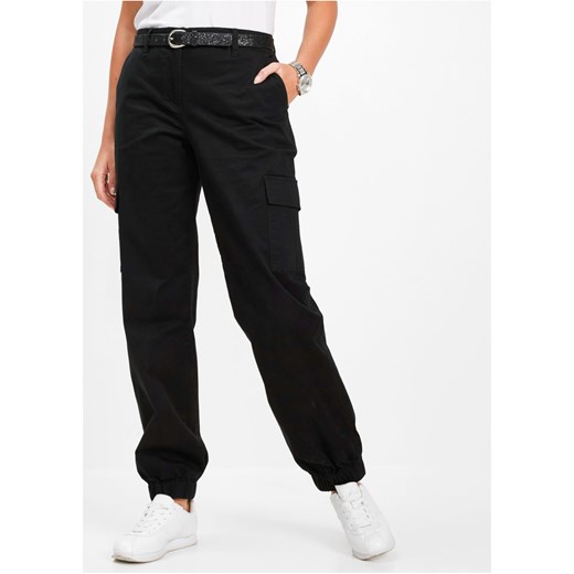 Spodnie bojówki ze sklepu bonprix w kategorii Spodnie damskie - zdjęcie 170614475