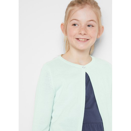 Bolerko dziewczęce dzianinowe na uroczyste okazje 152/158 bonprix