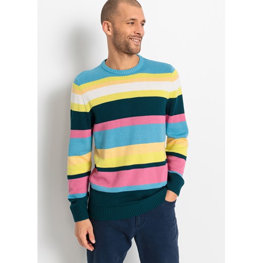 Sweter ze sklepu bonprix w kategorii Swetry męskie - zdjęcie 170616605