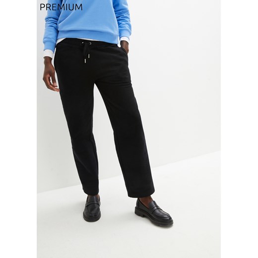 Spodnie dresowe Essential, szerokie nogawki ze sklepu bonprix w kategorii Spodnie damskie - zdjęcie 170616819