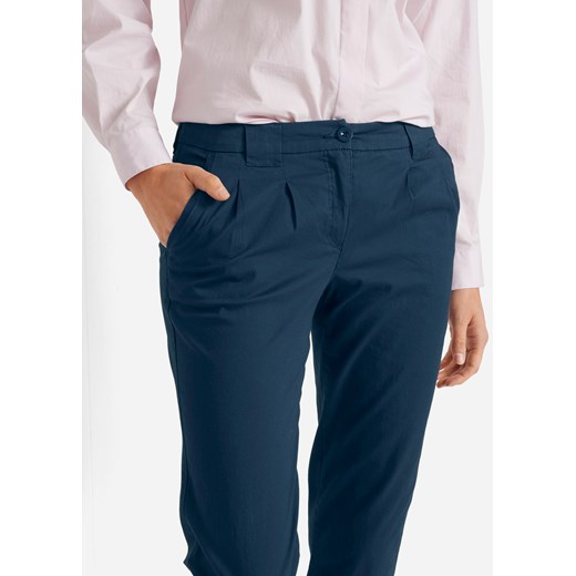 Spodnie damskie Bonprix casual w kwiaty 