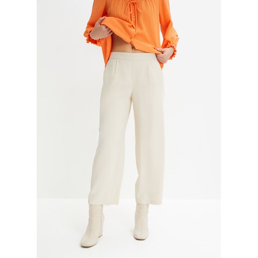 Spodnie culotte ze sklepu bonprix w kategorii Spodnie damskie - zdjęcie 170618715
