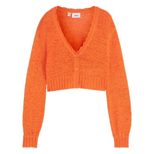 Sweter rozpinany dziewczęcy ze sklepu bonprix w kategorii Swetry dziewczęce - zdjęcie 170620475