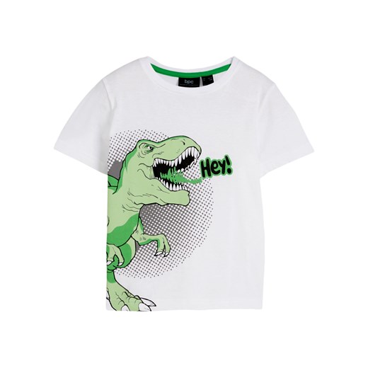 T-shirt chłopięcy z bawełny organicznej ze sklepu bonprix w kategorii T-shirty chłopięce - zdjęcie 170621026