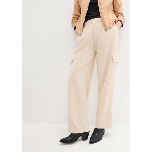 Spodnie bojówki ze sklepu bonprix w kategorii Spodnie damskie - zdjęcie 170621507
