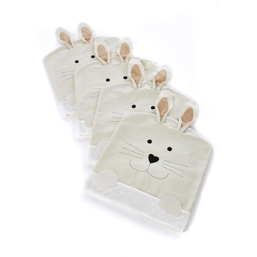 Pokrowiec na krzesło Zając ( 4 szt.) One Size bonprix