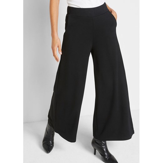 Spodnie dresowe culotte Punto di Roma ze sklepu bonprix w kategorii Spodnie damskie - zdjęcie 170622309
