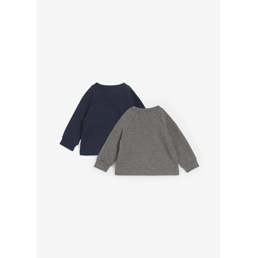 Bluza niemowlęca, bawełna organiczna ze sklepu bonprix w kategorii Bluzy i swetry - zdjęcie 170622717