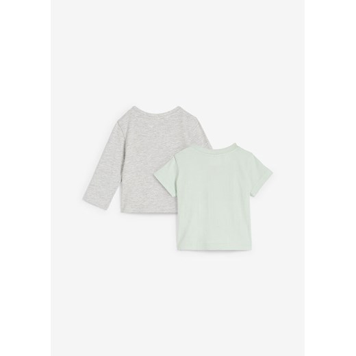 Shirt niemowlęcy z bawełny organicznej (2 szt.) 56/62 bonprix