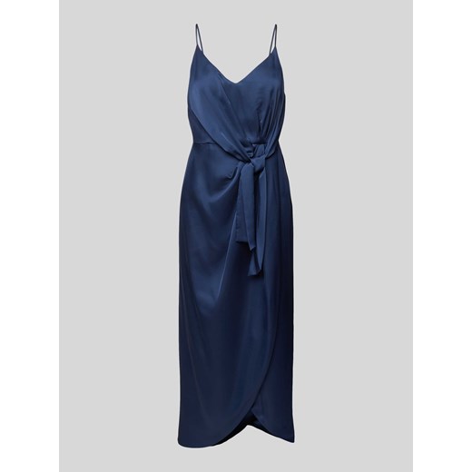 Sukienka koktajlowa z wiązanym detalem ze sklepu Peek&Cloppenburg  w kategorii Sukienki - zdjęcie 170624419