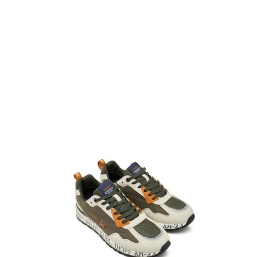 Buty sportowe męskie Aeronautica Militare z tworzywa sztucznego 