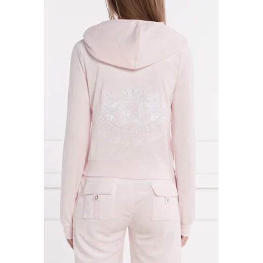 Juicy Couture Bluza HERITAGE DOG CREST ROBYN | Slim Fit Juicy Couture M promocyjna cena Gomez Fashion Store