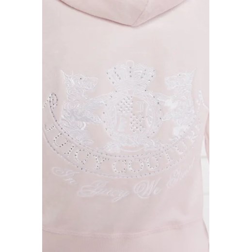 Juicy Couture Bluza HERITAGE DOG CREST ROBYN | Slim Fit Juicy Couture XL okazyjna cena Gomez Fashion Store