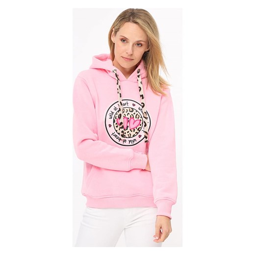Zwillingsherz Bluza &quot;Kelly&quot; w kolorze jasnoróżowym ze sklepu Limango Polska w kategorii Bluzy damskie - zdjęcie 170628887